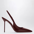 Paris Texas Lidia slingback pumps in cherry patent leather