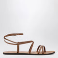 Manebí Cuoio smooth leather crossover sandals