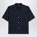 Needles Blue denim shirt with bow ties