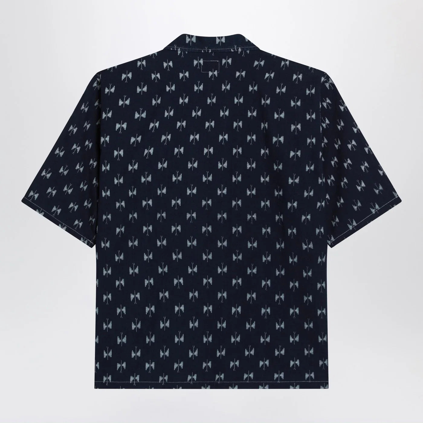 Needles Blue denim shirt with bow ties