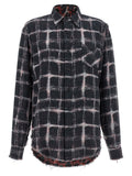 R13 Fringed Hem Reversible Shirt