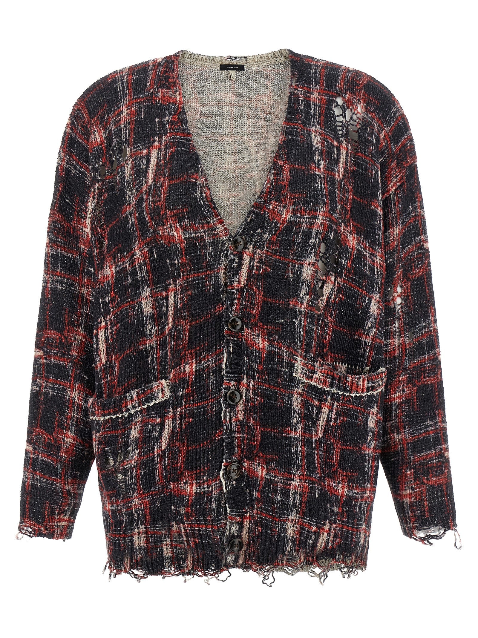 R13 Torn Cardigan