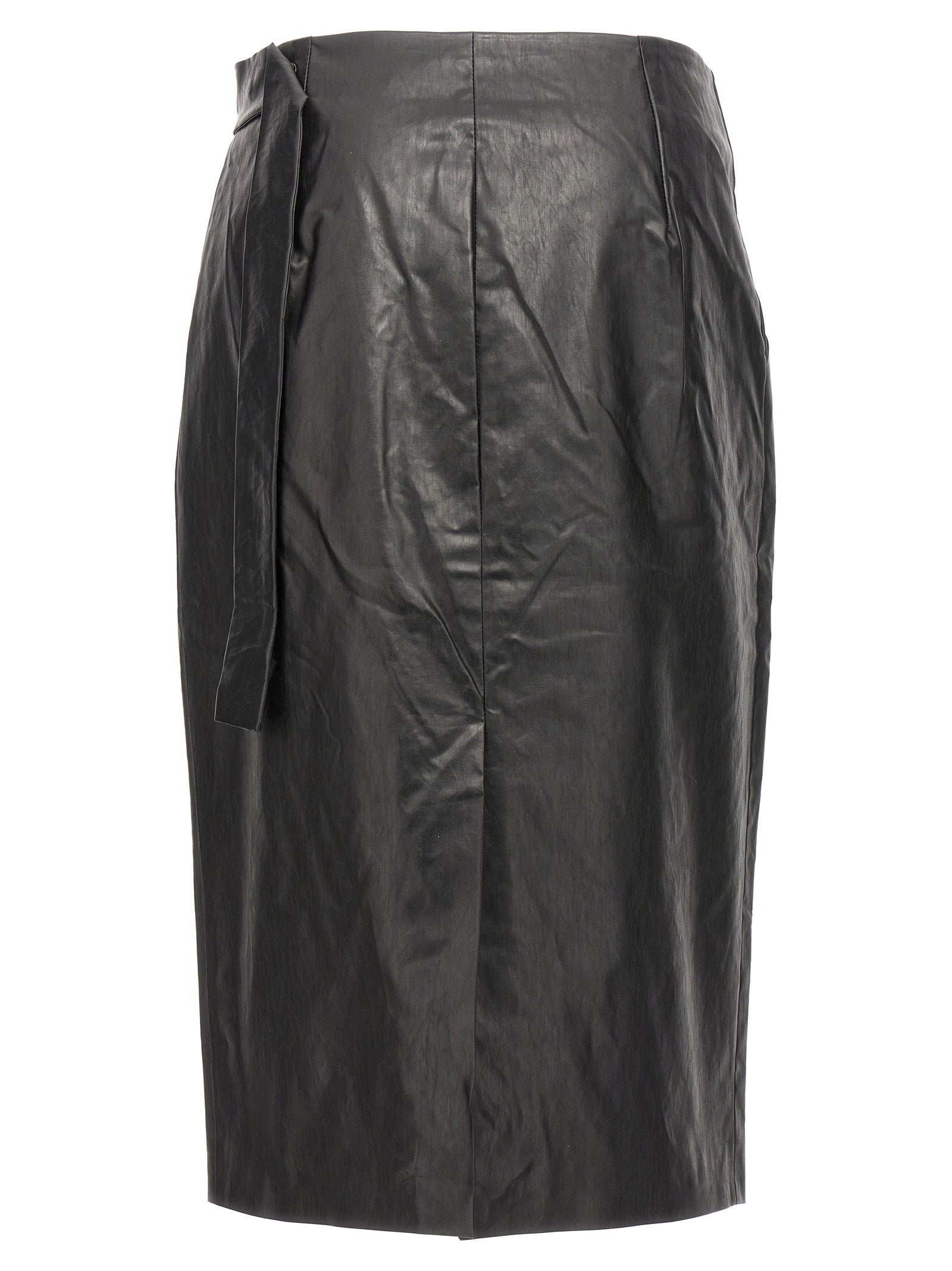 Kassl Editions Wrap Skirt Oil Skirt