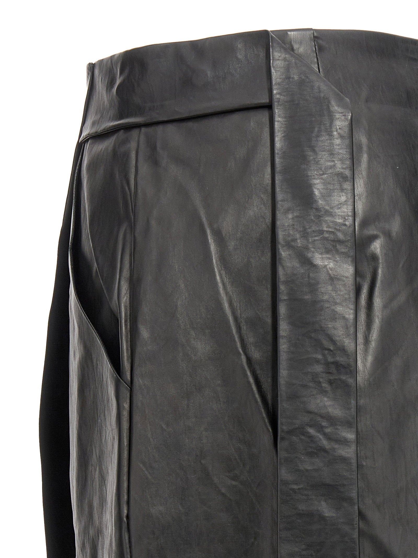 Kassl Editions Wrap Skirt Oil Skirt