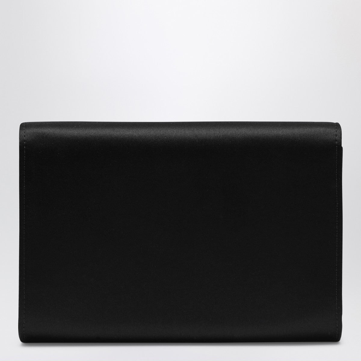 ROGER VIVIER Efflorescence Mini Clutch black in satin