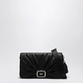ROGER VIVIER Viv' Choc Large black leather bag