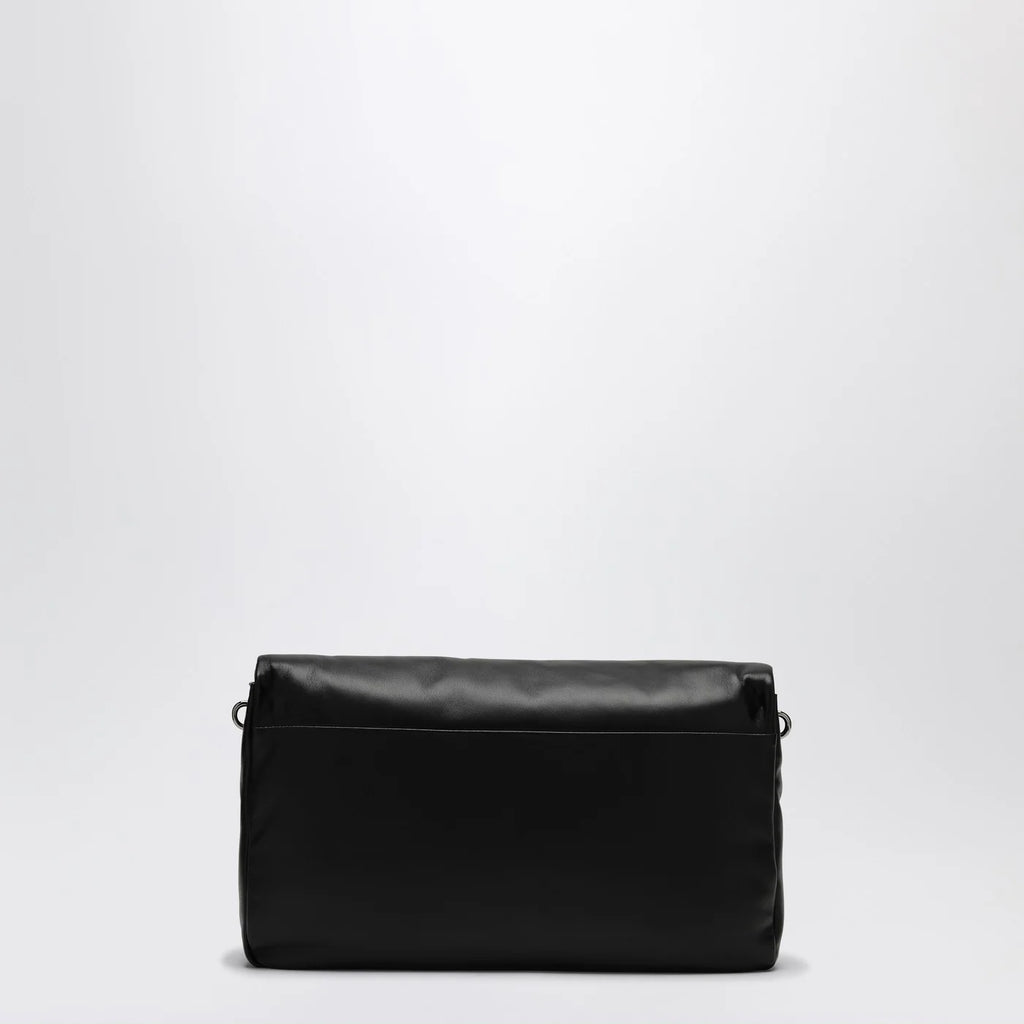 ROGER VIVIER Viv' Choc Large black leather bag