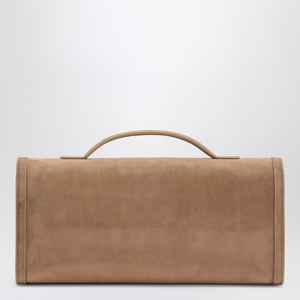 ROGER VIVIER Belle Vivier Clutch in suede