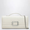 ROGER VIVIER Belle Vivier Clutch white