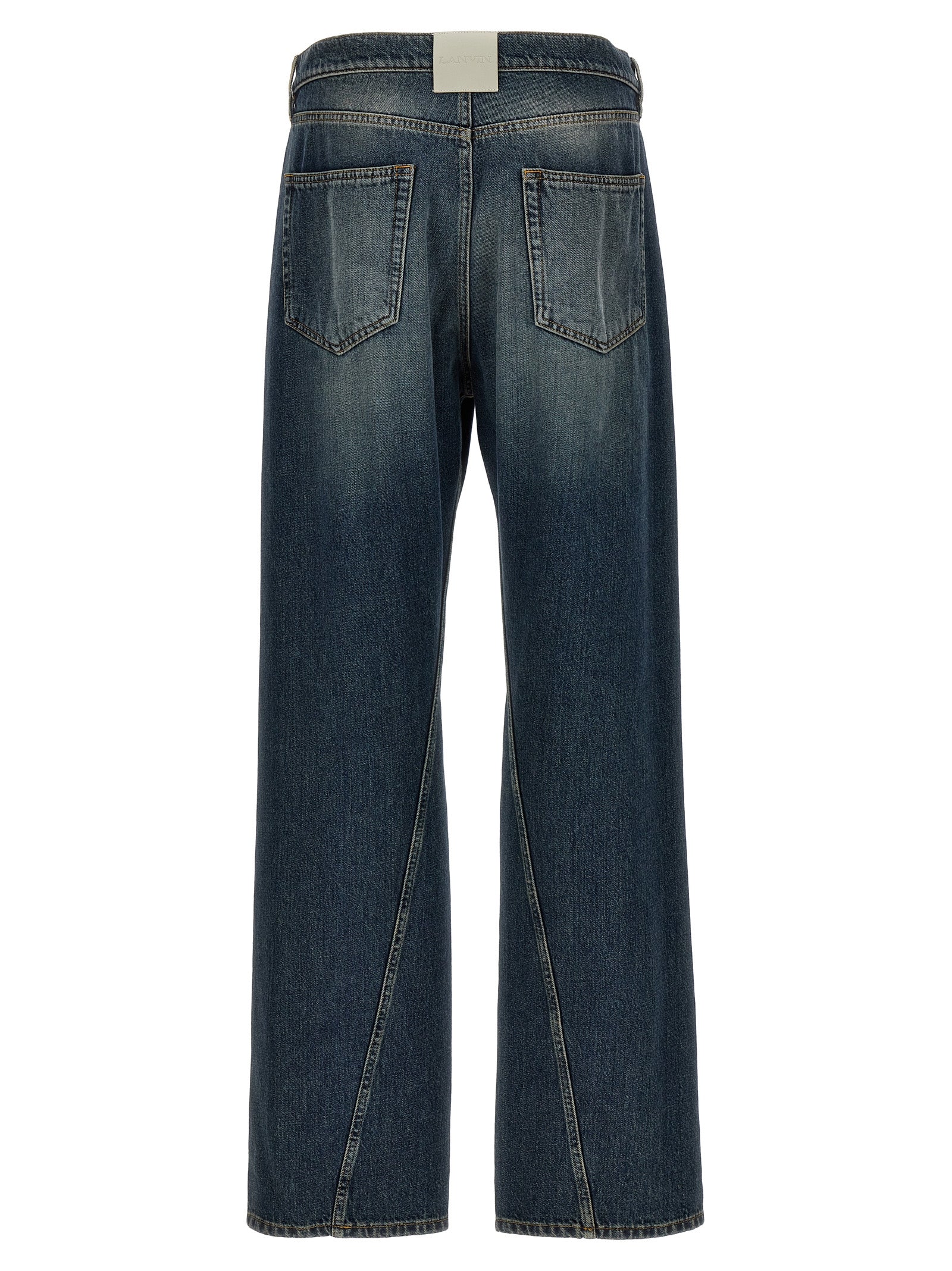 Lanvin Twisted Leg Jeans