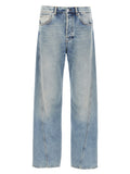 Lanvin Twisted Hem Jeans