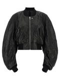 Rick Owens Secchia Cropped Flight Bomber Jacket