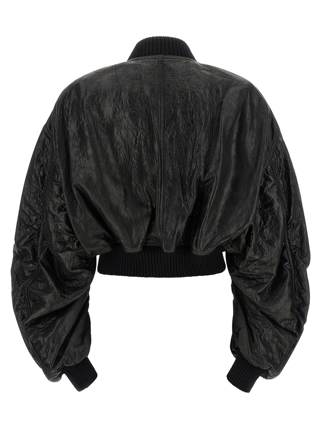 Rick Owens Secchia Cropped Flight Bomber Jacket
