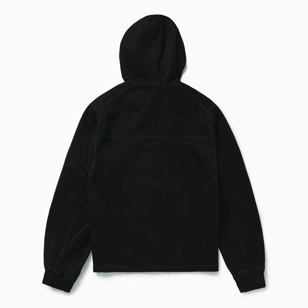 1989 STUDIO Black denim zip hoodie