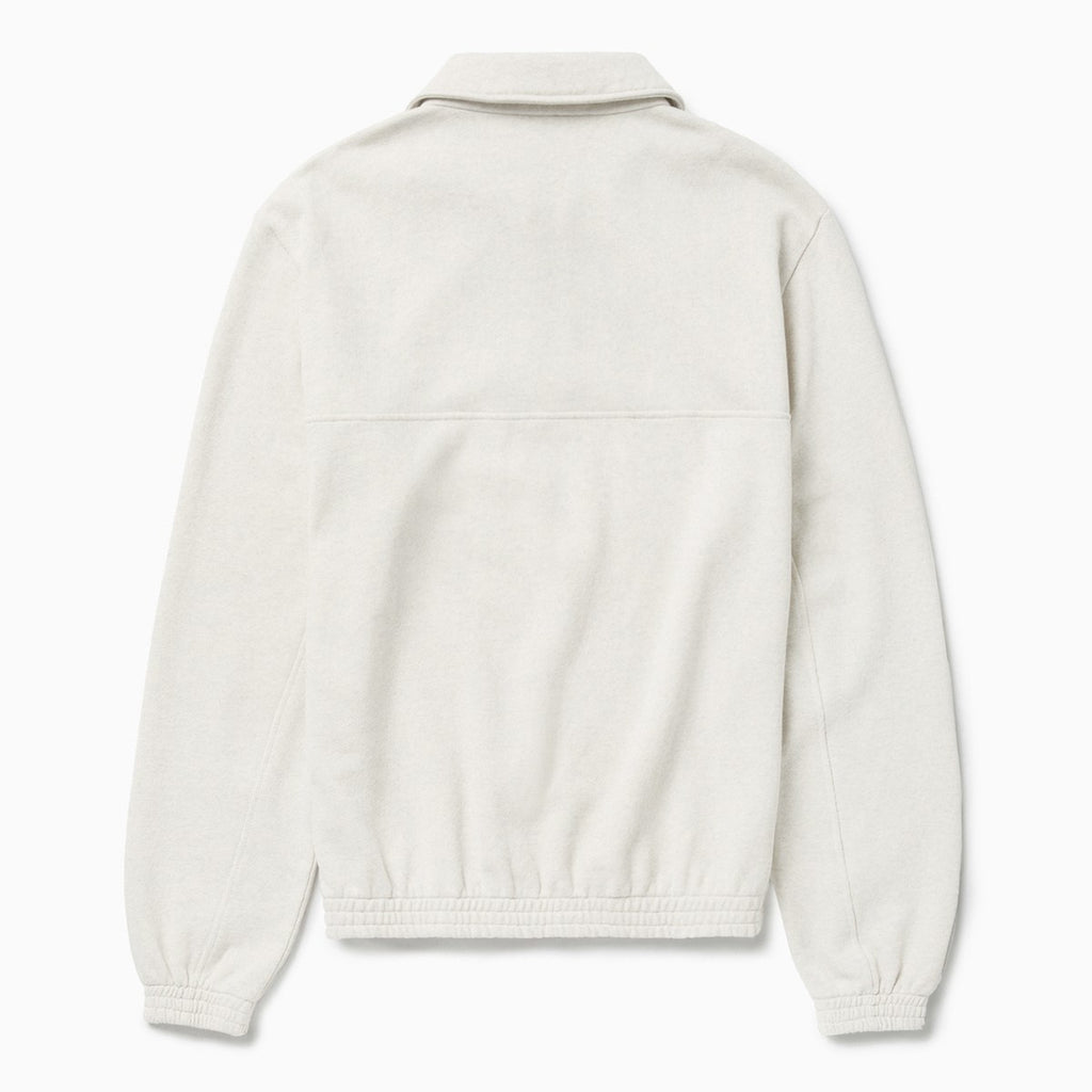 1989 STUDIO JP half zip sweatshirt Light Cream