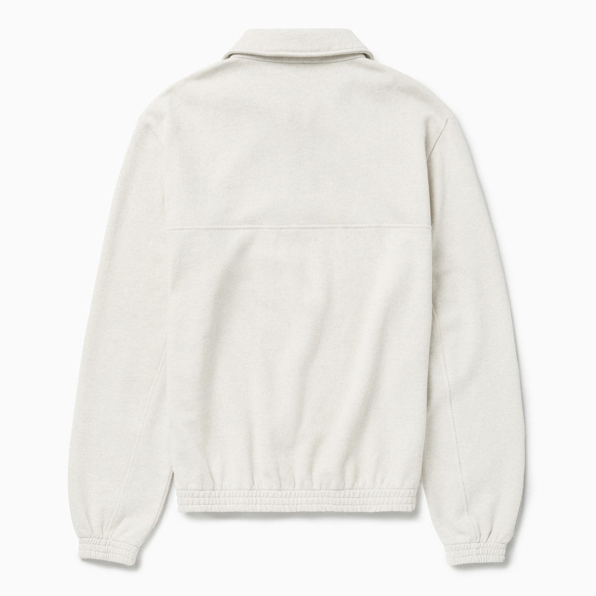 1989 STUDIO JP half zip sweatshirt Light Cream