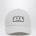 White striped 1989 Studio baseball cap