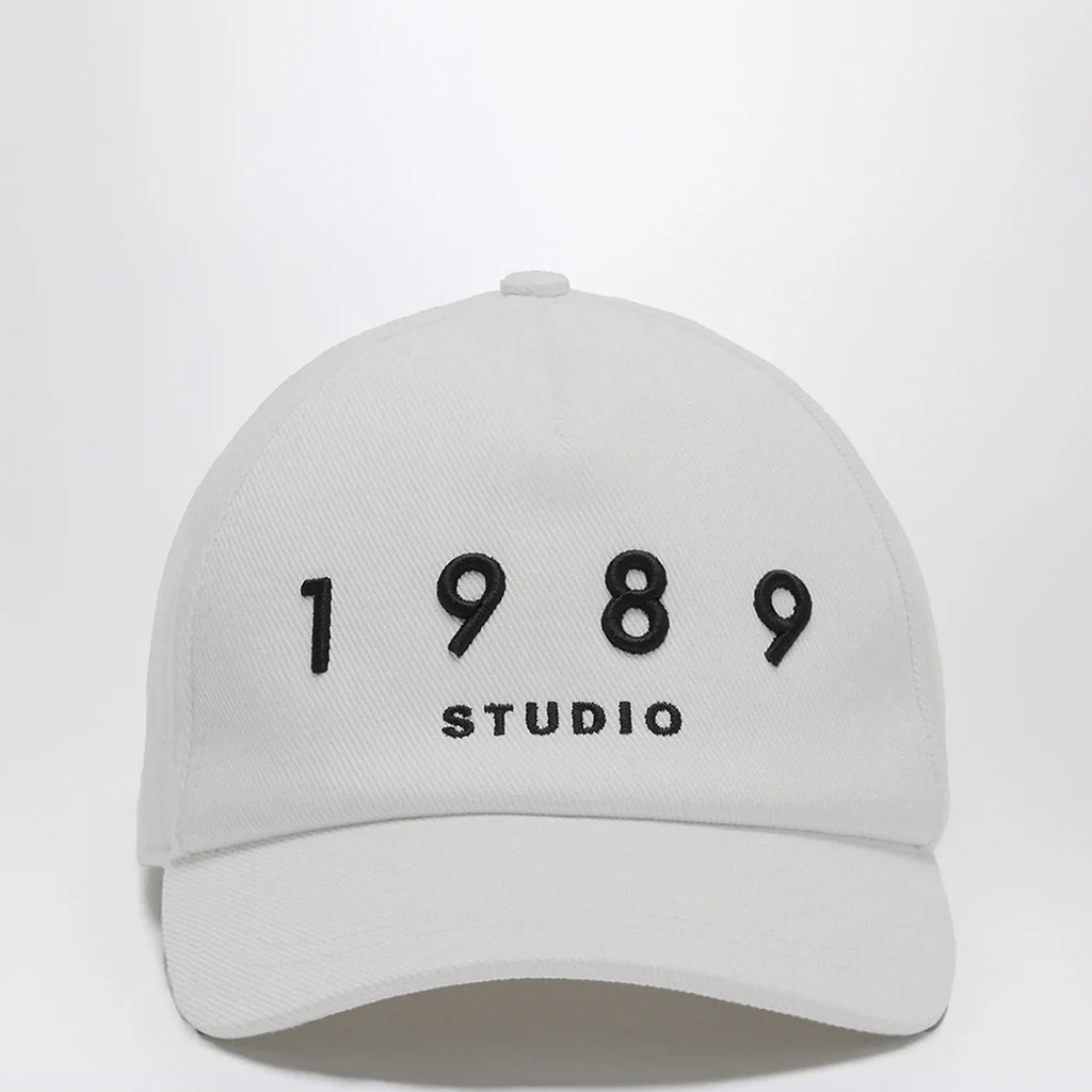 1989 Studio white baseball cap
