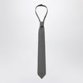 1989 STUDIO Dark grey woven tie