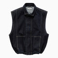 1989 STUDIO Denim vest dark blue
