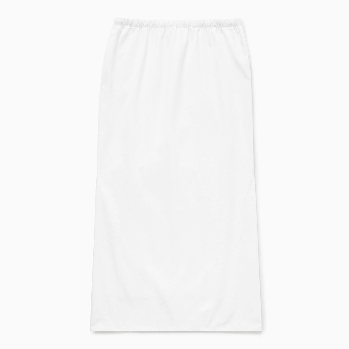 1989 STUDIO Long asymmetric skirt white