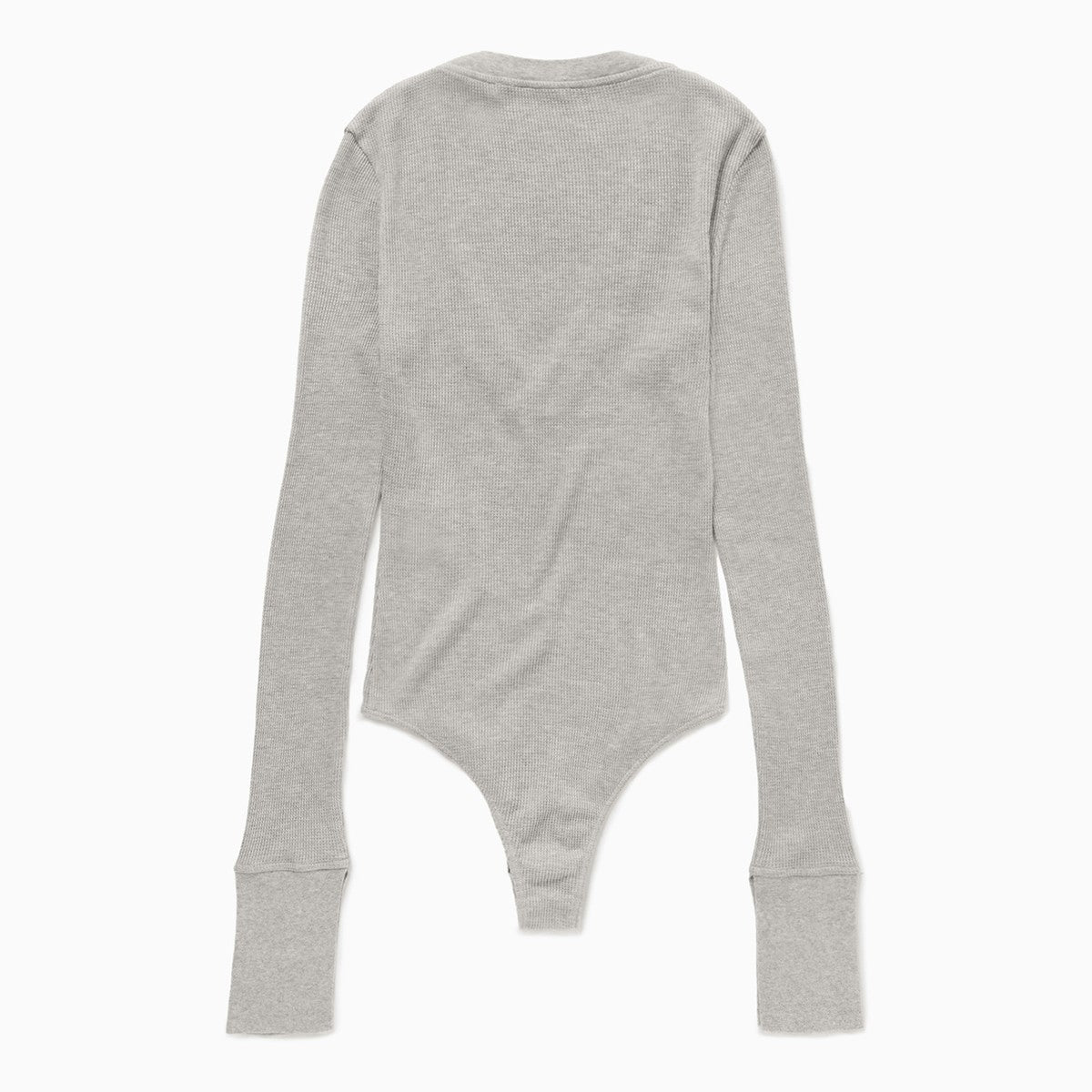 1989 STUDIO Light grey Waffle body V-neck