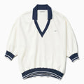 1989 STUDIO JP V-neck sweatshirt white