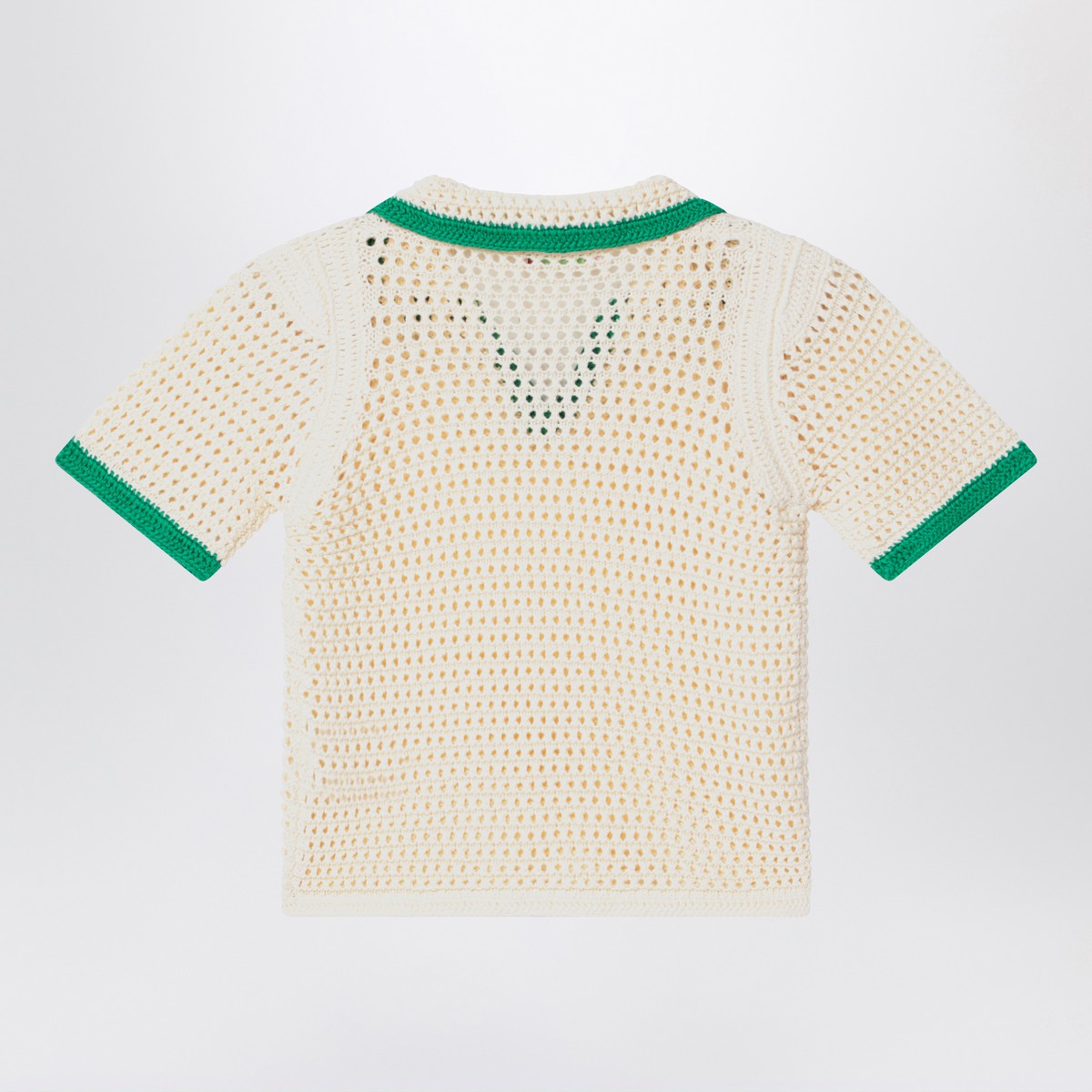 Bonpoint Elanita sweater in ivory/green