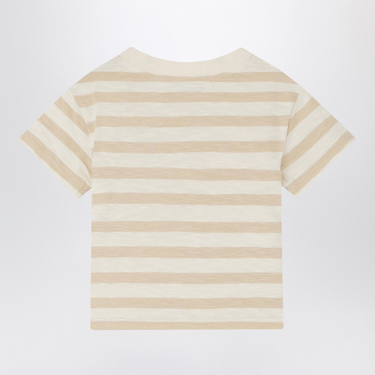 Bonpoint Gaye beige striped T-shirt