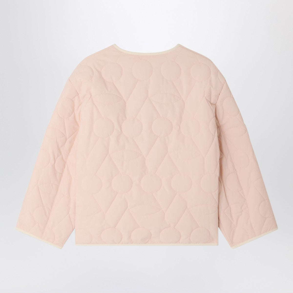 Bonpoint Lorelei light pink quilted jacket