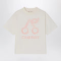 Bonpoint Lele white T-shirt with cherry print