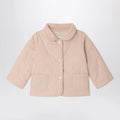 Bonpoint Luno light pink quilted jacket