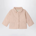Bonpoint Luno light pink quilted jacket