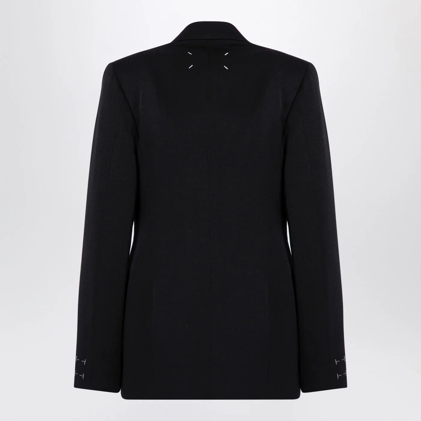 Maison Margiela Black double-breasted jacket in wool