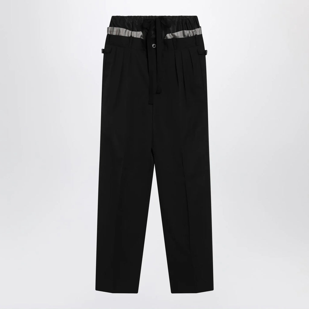 Maison Margiela Black trousers “Anonymity of the Lining”