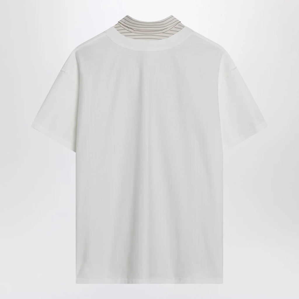 Maison Margiela White reversed shirt T-shirt