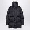 MM6 Maison Margiela Nylon puffer jacket with detachable sleeves in black