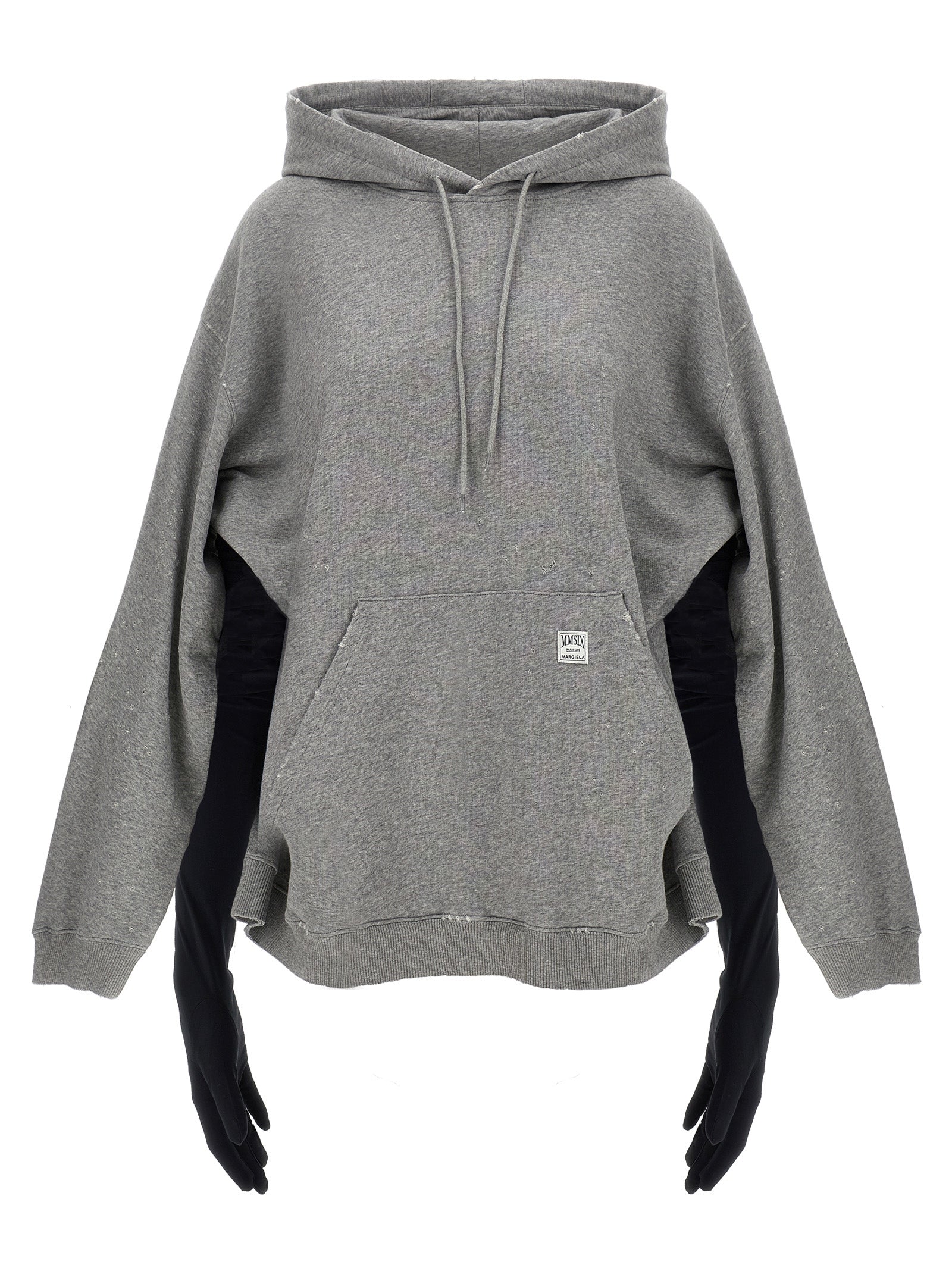 Mm6 Maison Margiela Hoodie Dress With Gloves