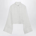MM6 Maison Margiela White shirt with all-over logo graphic