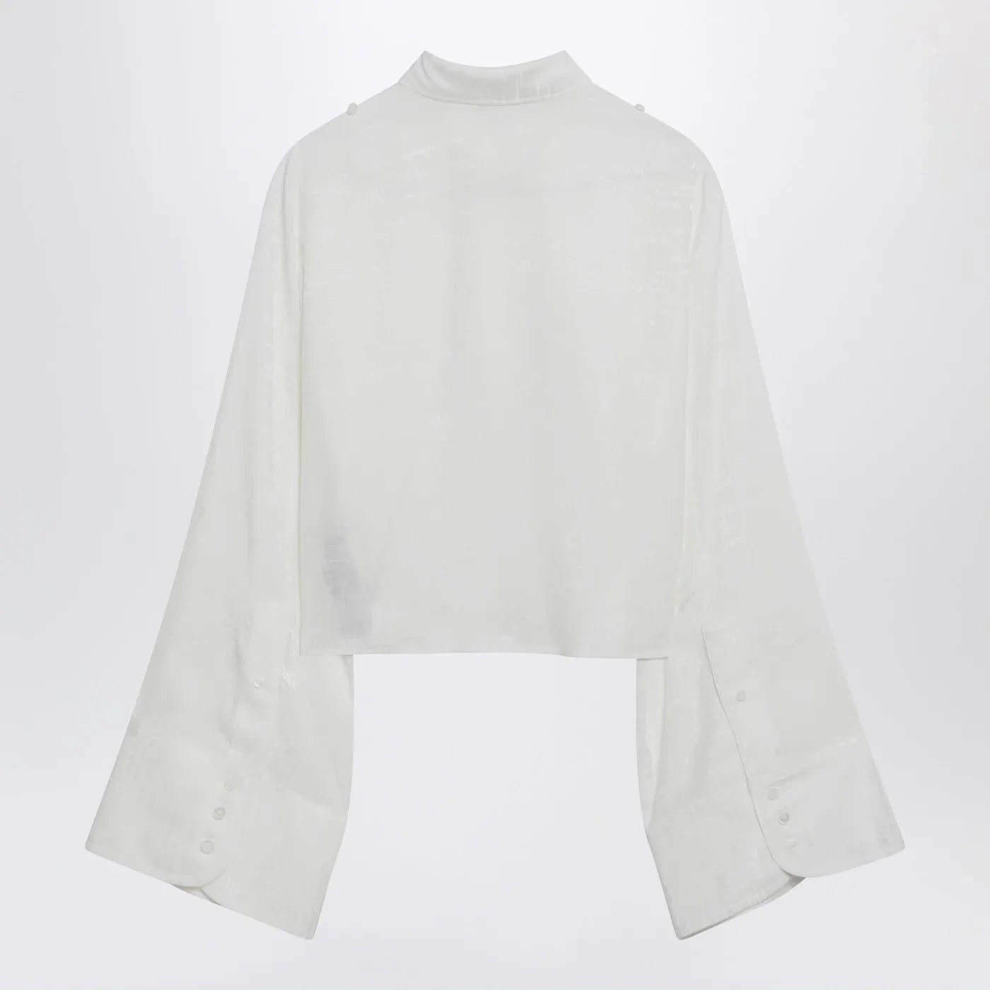MM6 Maison Margiela White shirt with all-over logo graphic