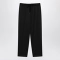 MM6 Maison Margiela Black wool-blend trousers