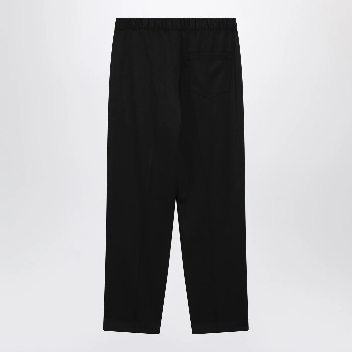MM6 Maison Margiela Black wool-blend trousers