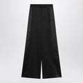 MM6 Maison Margiela Black satin palazzo pants