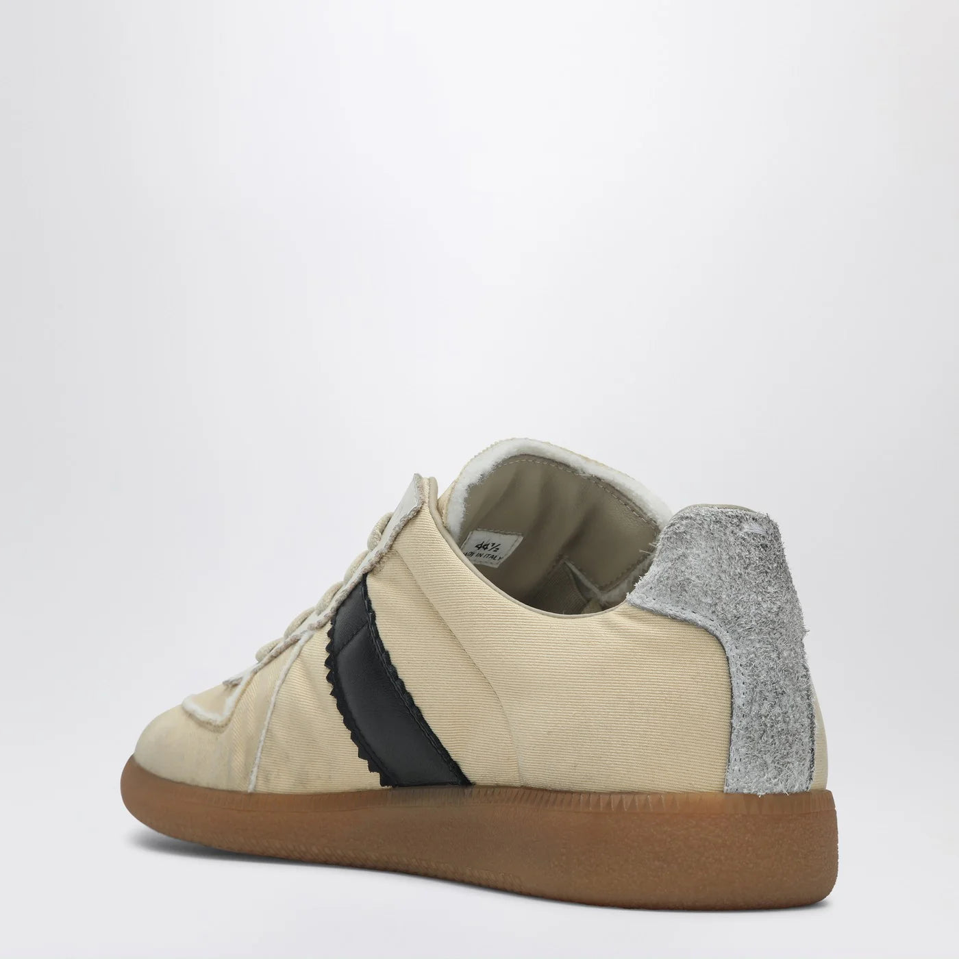 Maison Margiela Yellow/Black Vintage Low Top Sneakers Replica