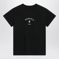 MM6 Maison Margiela Black T-shirt with logo print