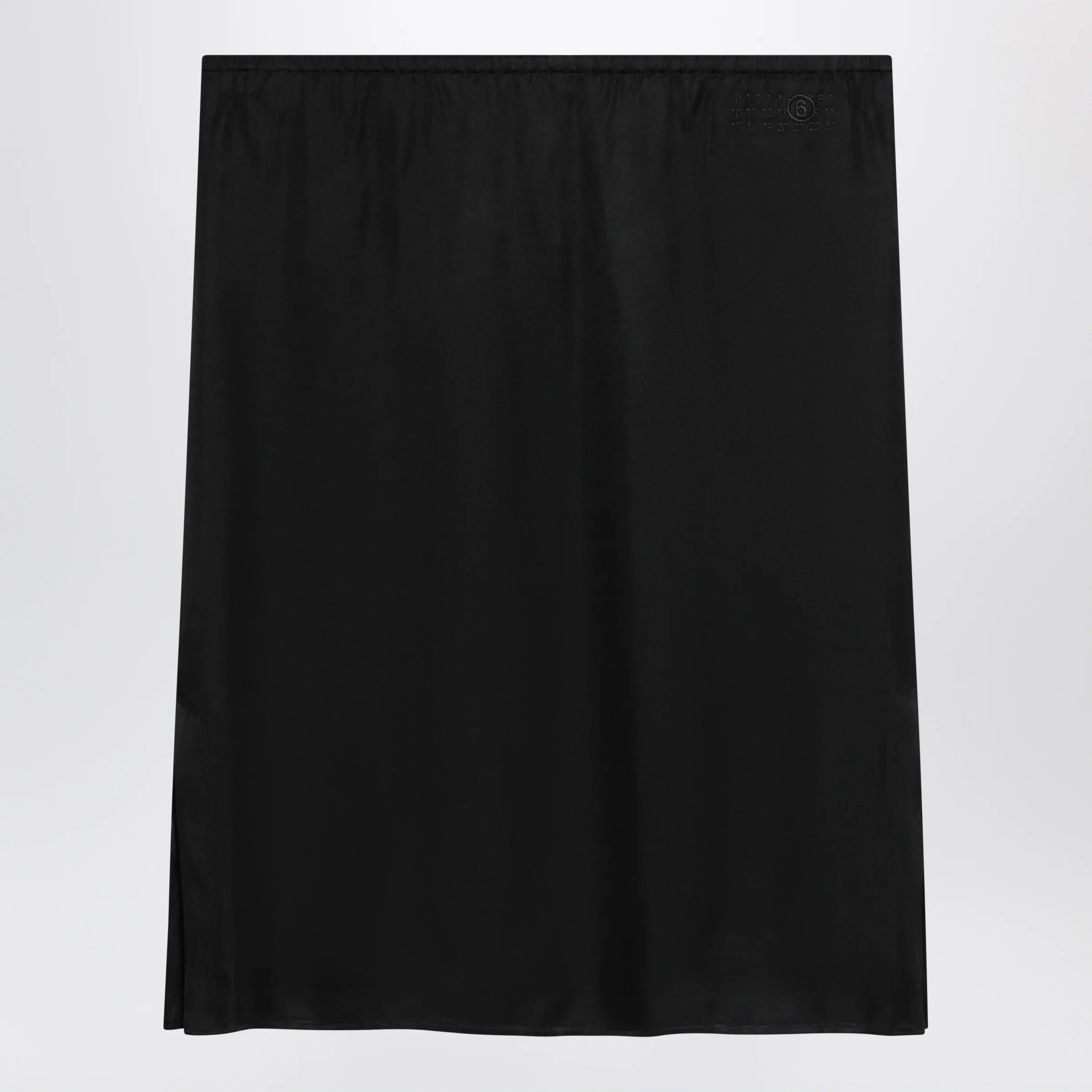 MM6 Maison Margiela Black skirt in acetate blend