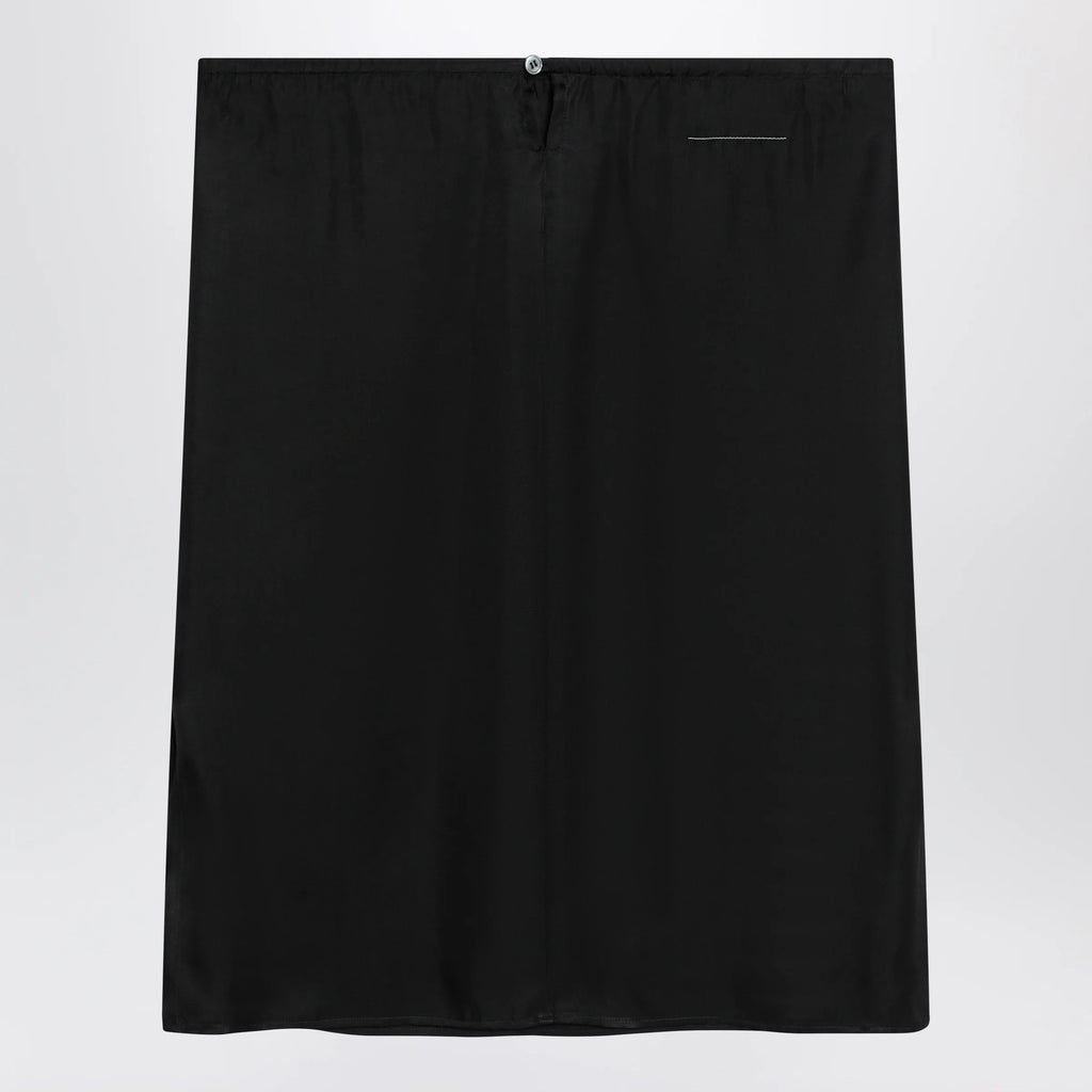 MM6 Maison Margiela Black skirt in acetate blend