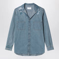 Maison Margiela Ice blue denim shirt