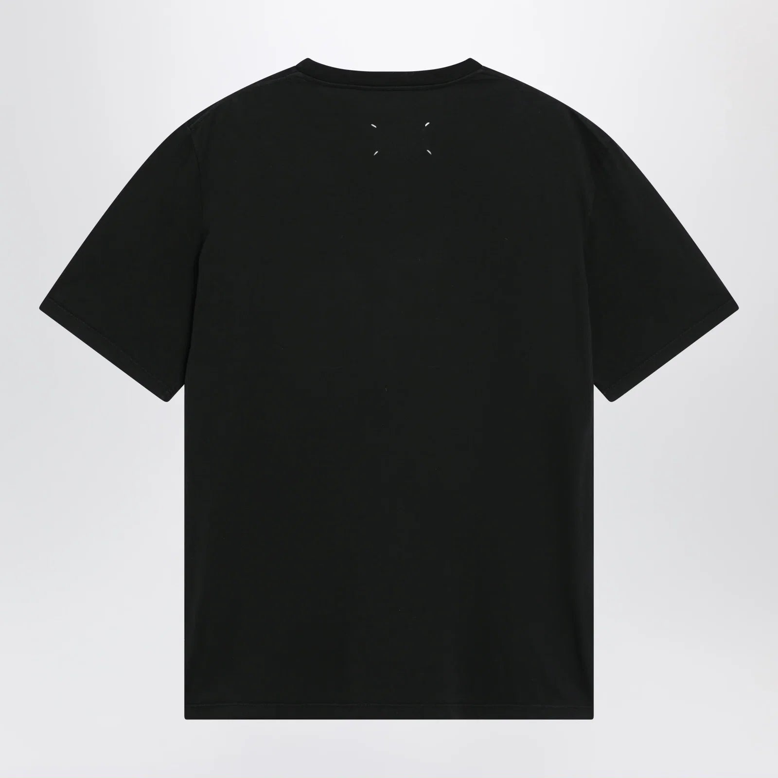 Maison Margiela Taped cotton jersey T-shirt in black