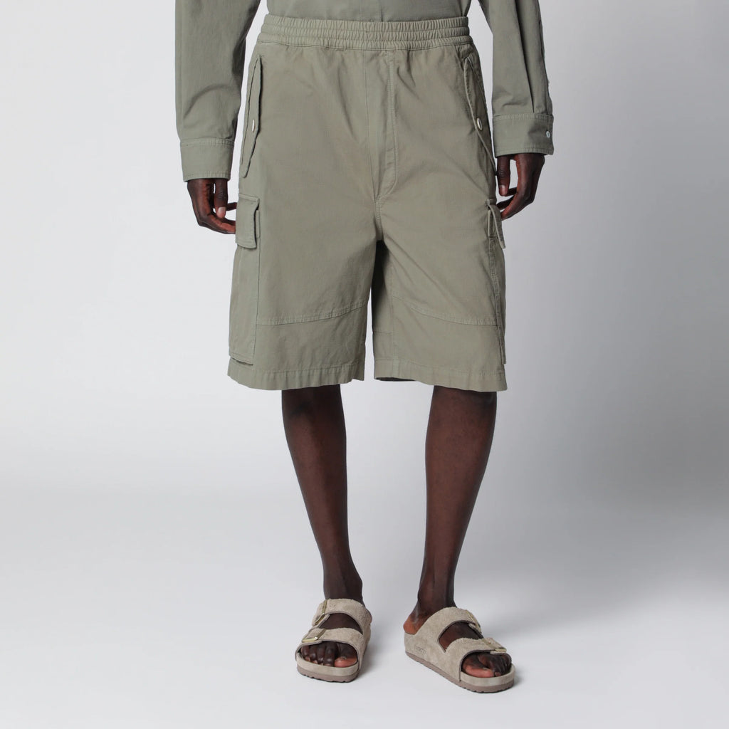 Dsquared2 D2 Cargo ripstop cotton cargo shorts in oak